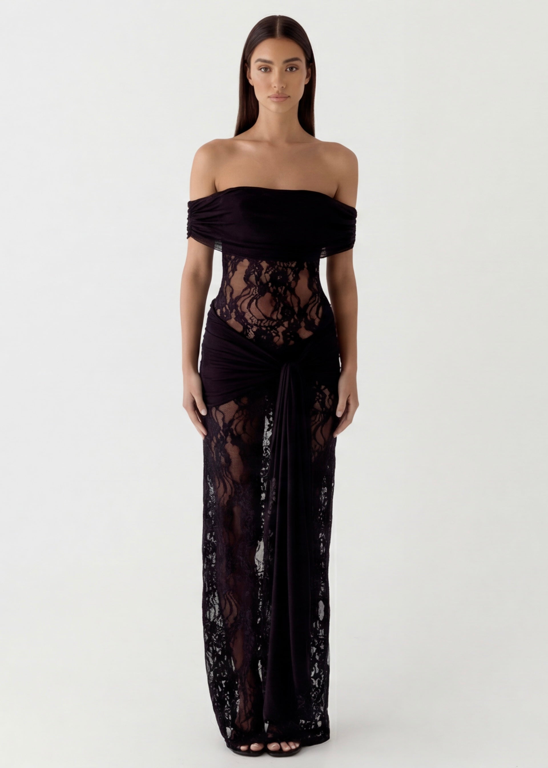 ARIA | Lace Gown Maxi
