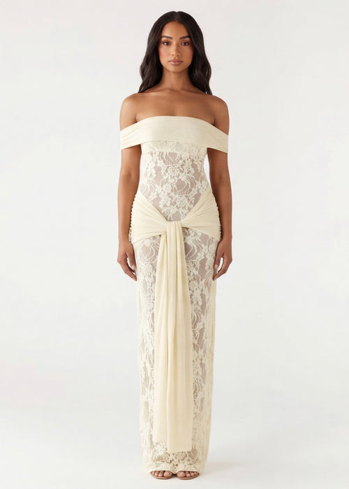 ARIA | Lace Gown Maxi