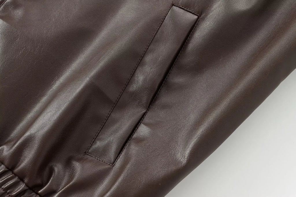 COPENHAGEN – Retro Jacket – 210 –Vegan Leather