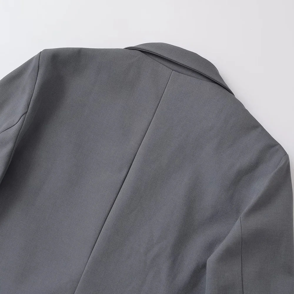 MILAN – Double Breasted Blazer Coat – 118