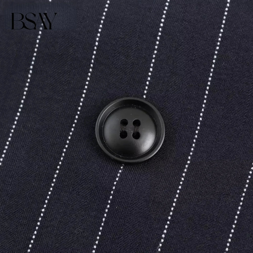 MILAN – Striped Blazer – 039 – Broadcloth