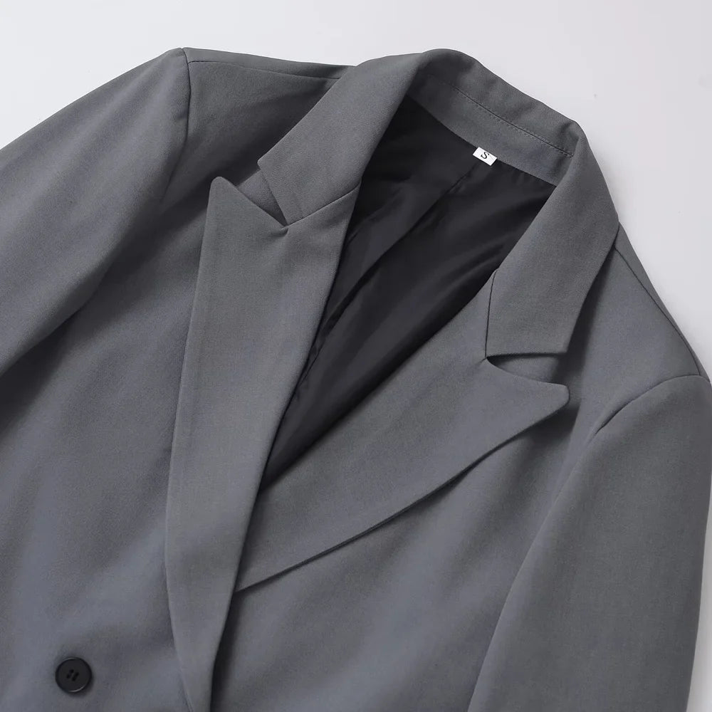 MILAN – Double Breasted Blazer Coat – 118