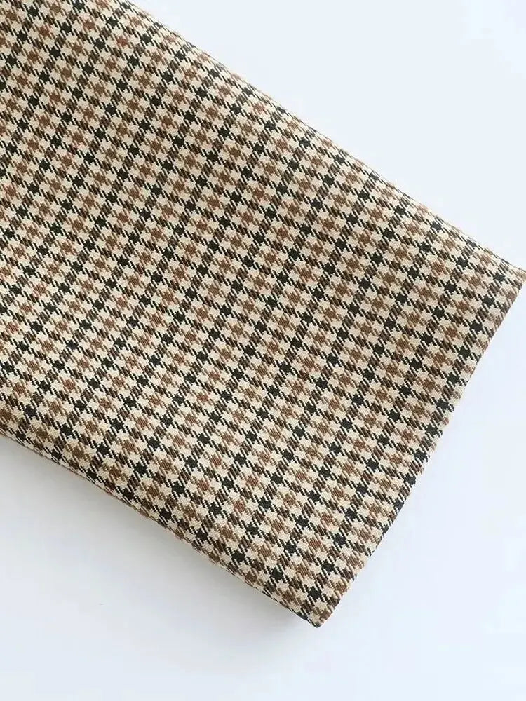 EDINBURGH – Plaid Blazer – 044 – Heritage Check