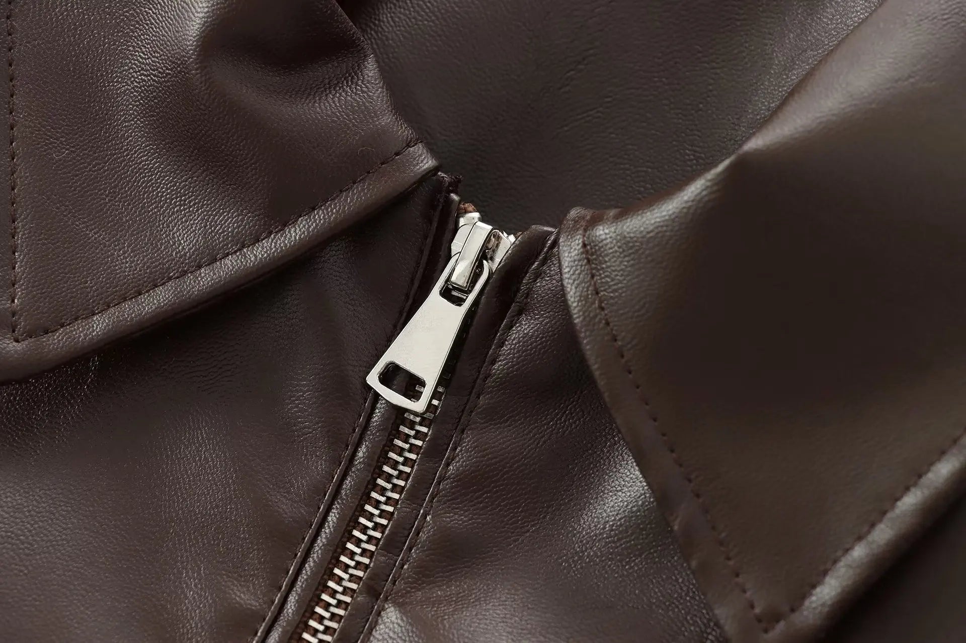 COPENHAGEN – Retro Jacket – 210 –Vegan Leather