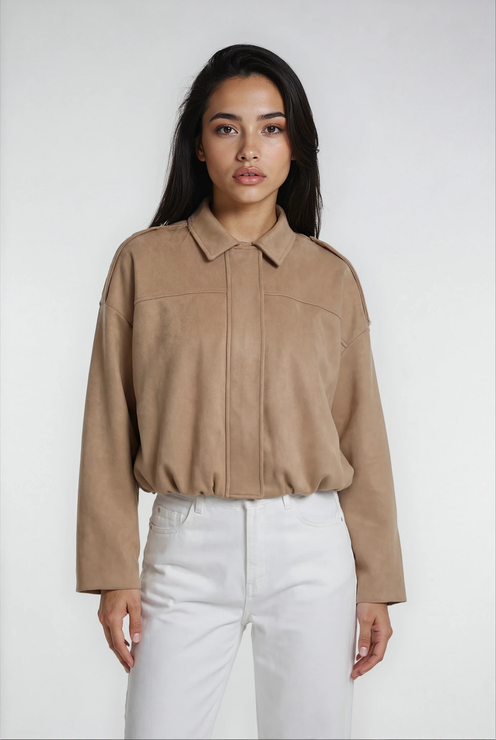 ANTWERP – Bomber Jacket – 200 – Suede