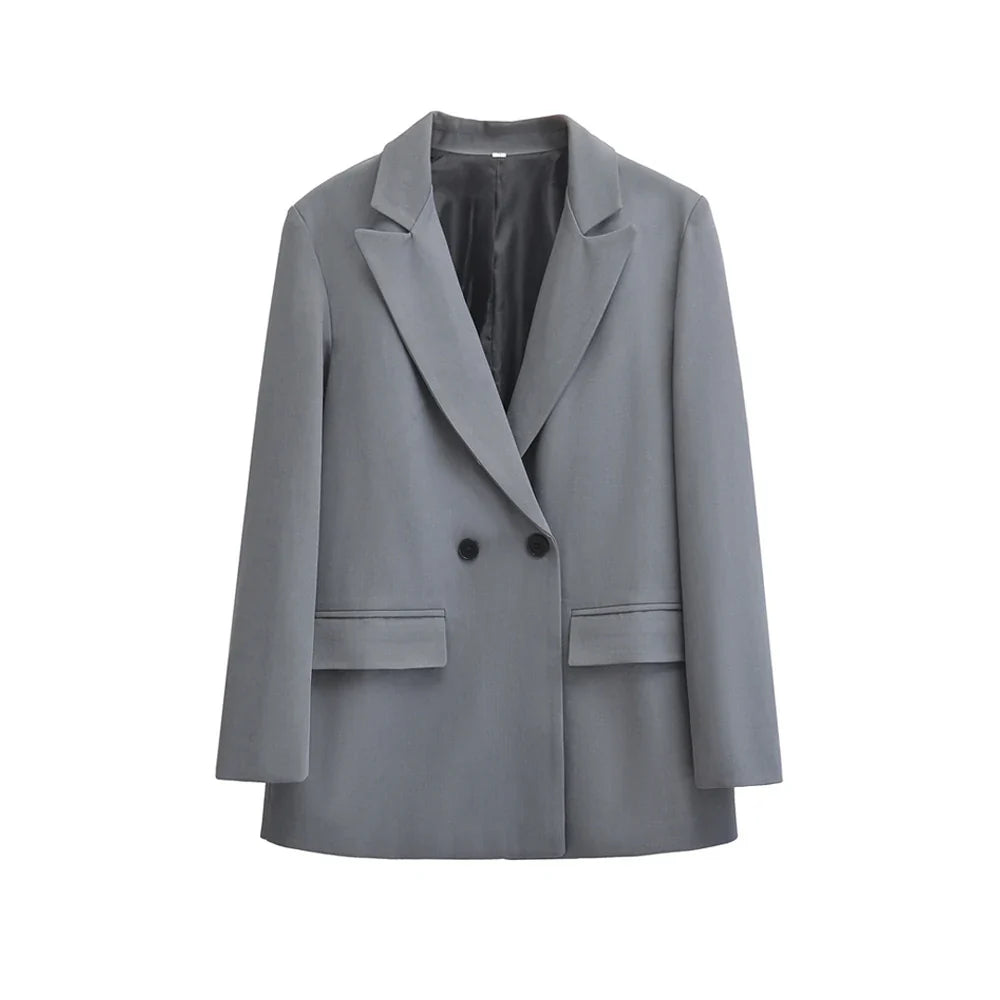 MILAN – Double Breasted Blazer Coat – 118