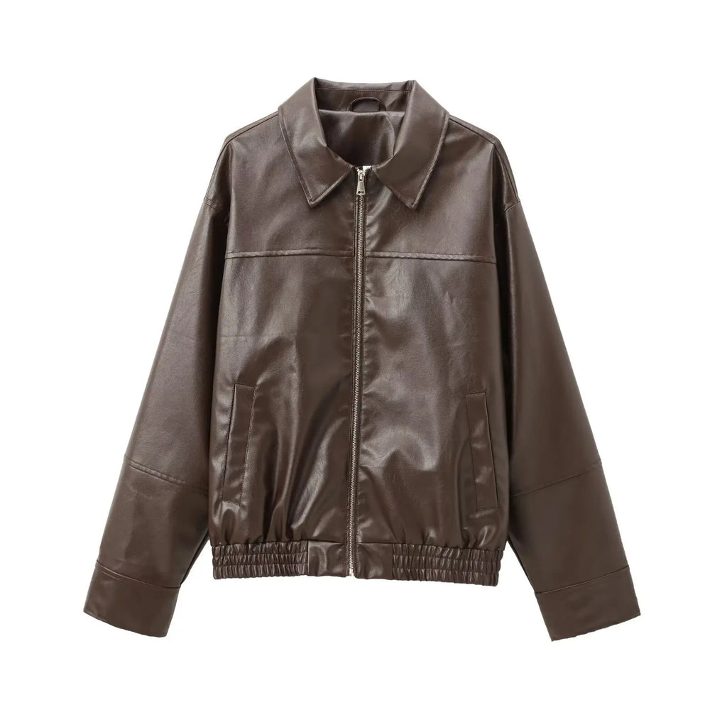COPENHAGEN – Retro Jacket – 210 –Vegan Leather
