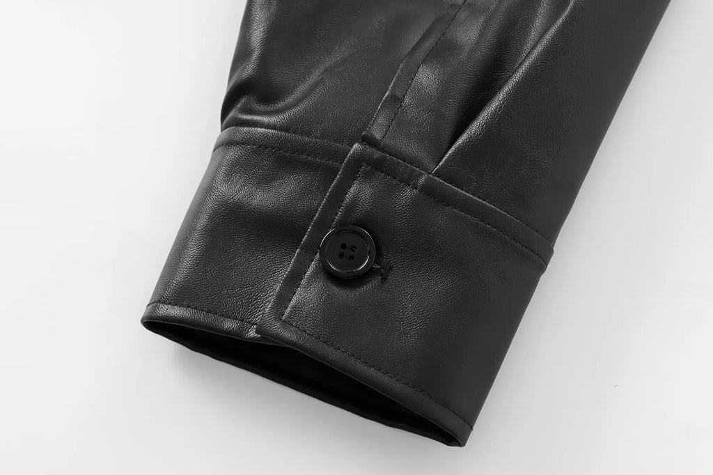 COPENHAGEN – Retro Jacket – 210 –Vegan Leather