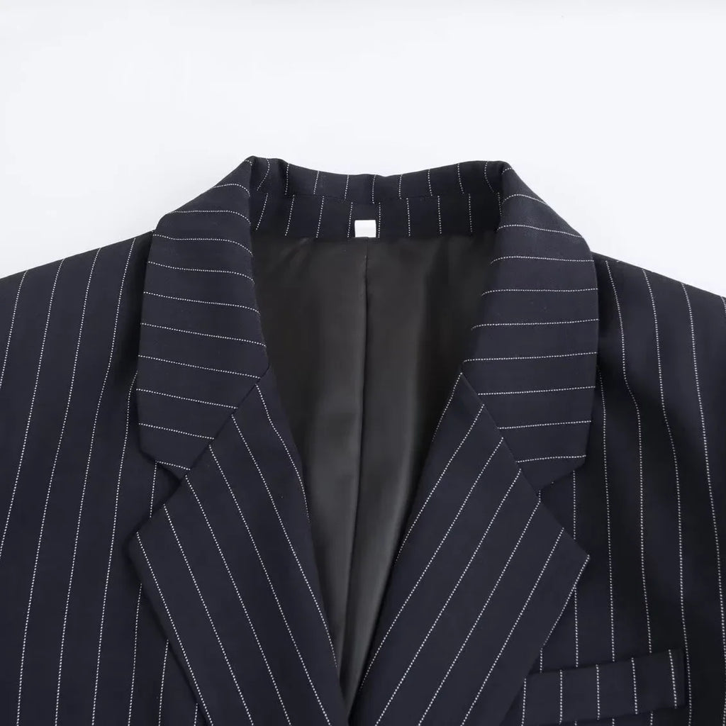 MILAN – Striped Blazer – 039 – Broadcloth