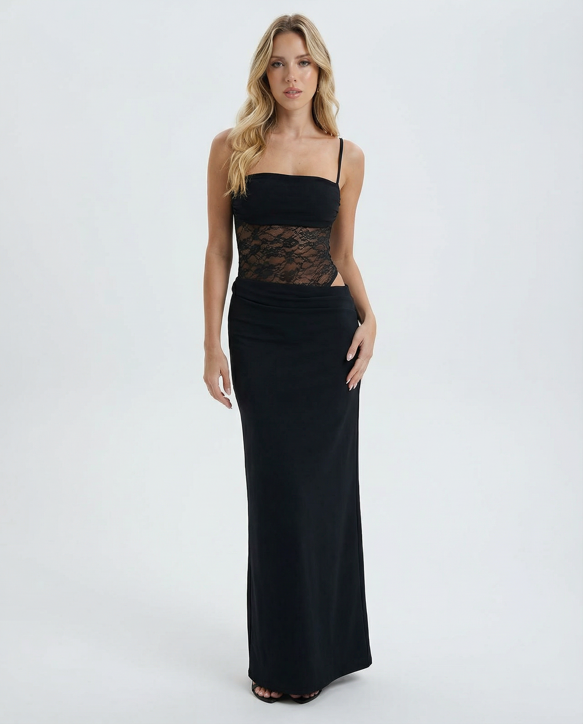 ARIA | Lace Panel Maxi