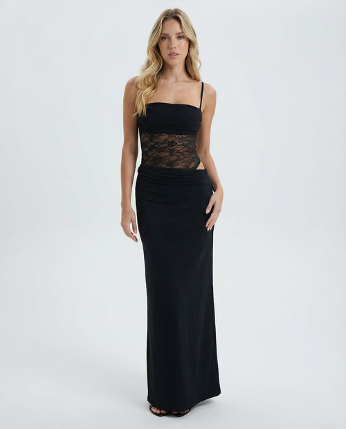 ARIA | Lace Panel Maxi