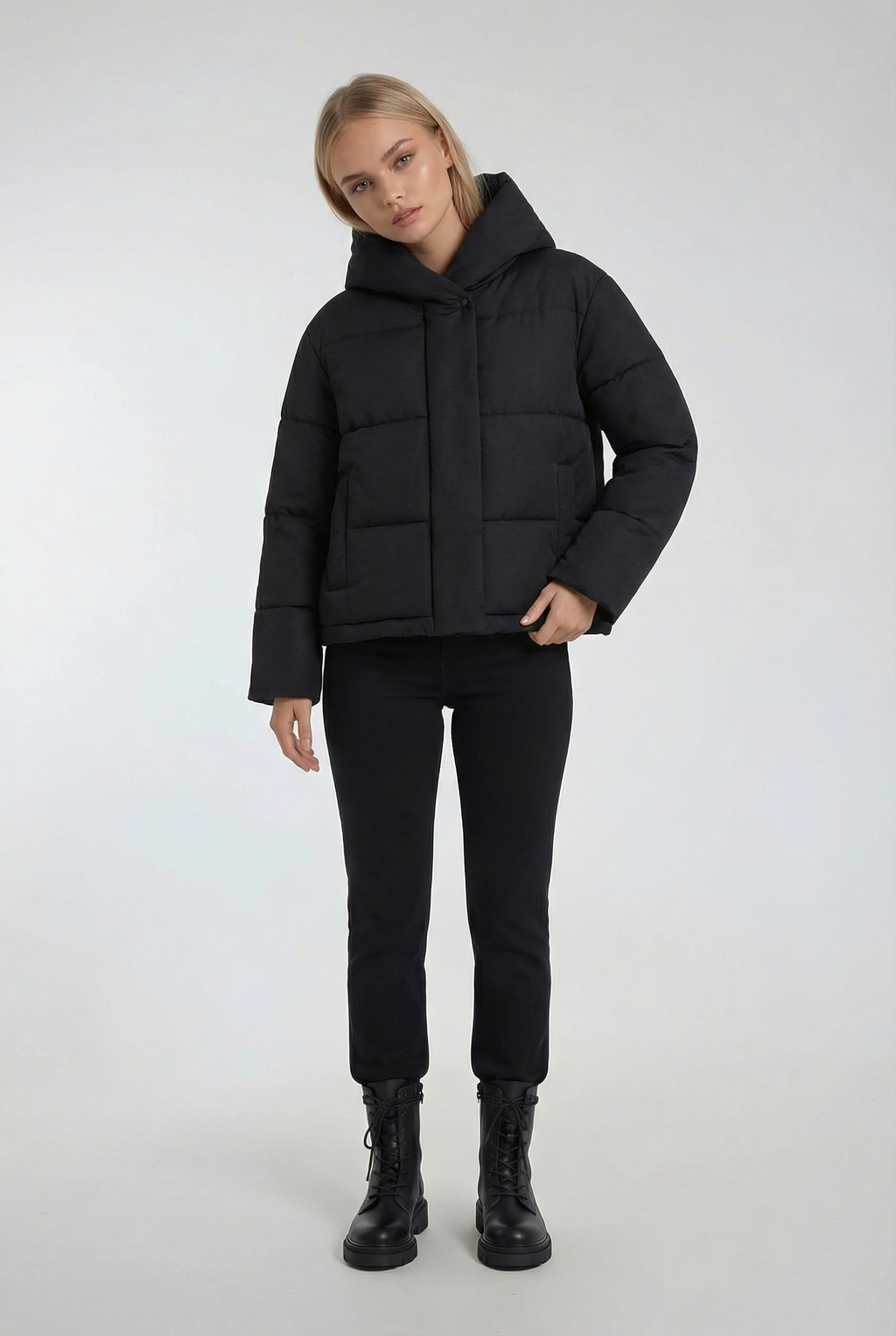 HELSINKI – Hooded Quilted Jacket – 358