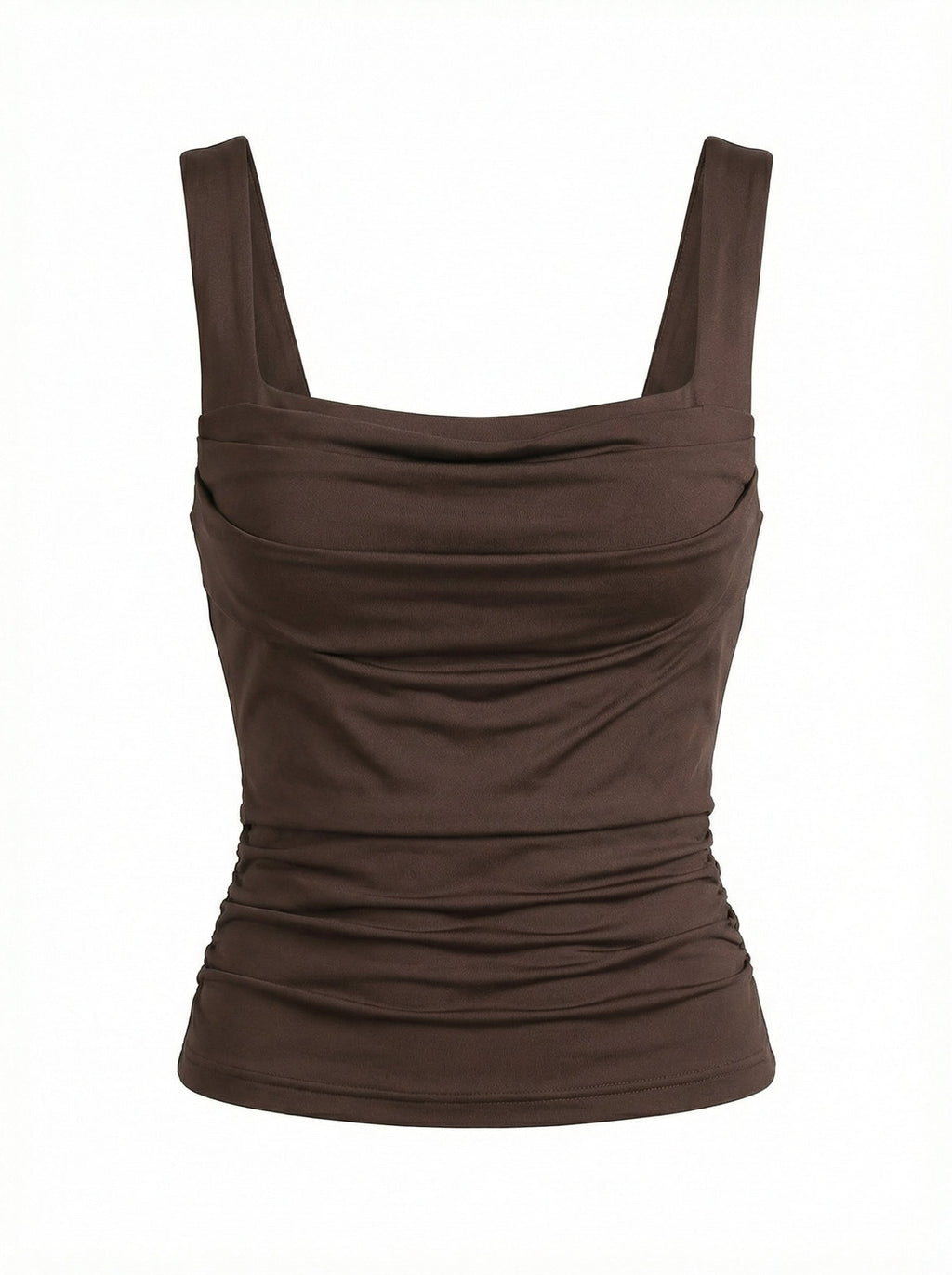 ROMA – Backless Pleated Sleeveless Top – 025