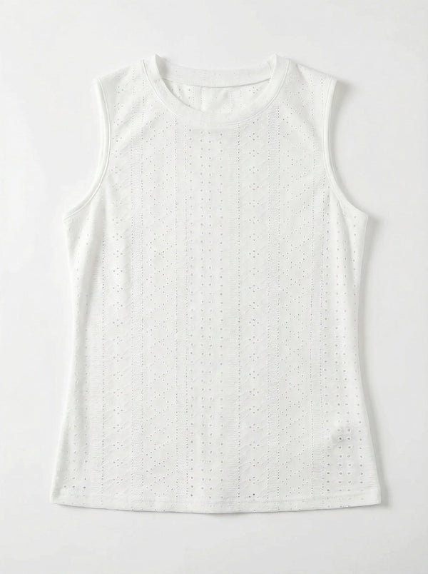 PALERMO – Hollow Out Knit Casual Top – 026