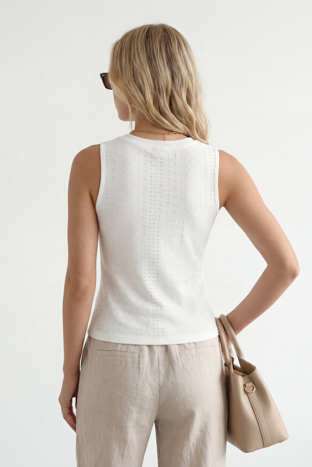 PALERMO – Hollow Out Knit Casual Top – 026