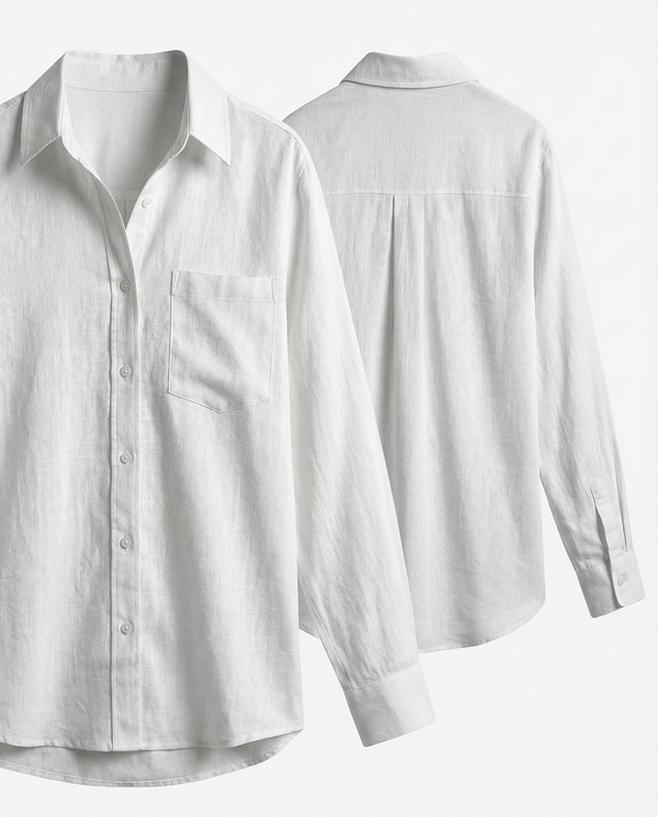 IBIZA – Cotton-Linen Tunic Shirt – 304