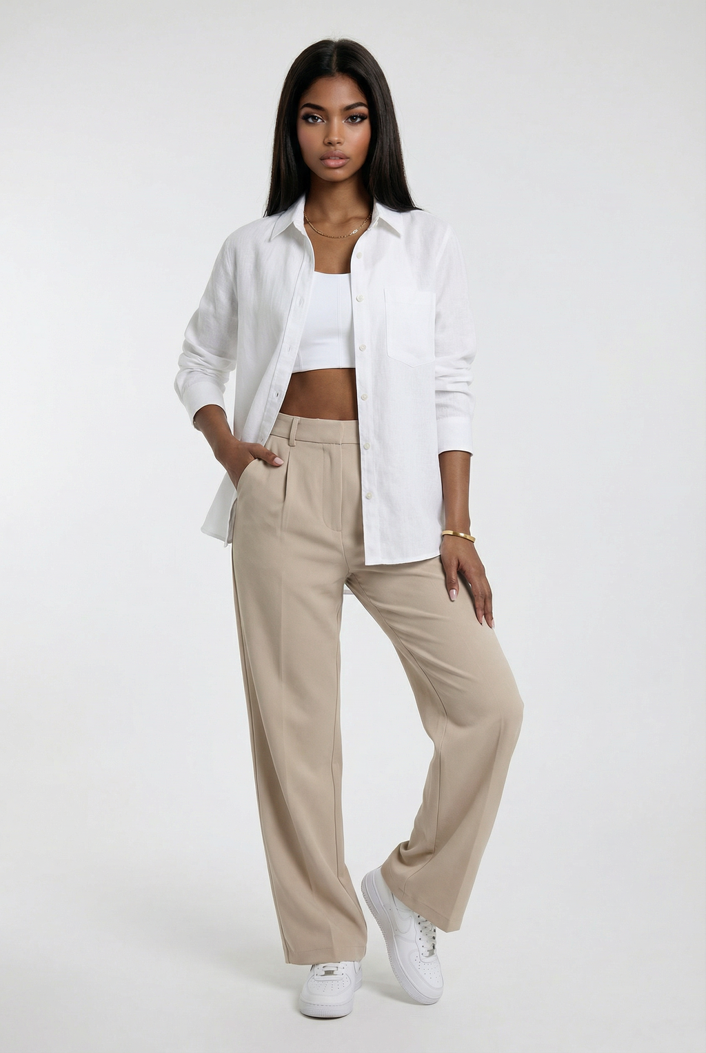 IBIZA – Cotton-Linen Tunic Shirt – 304