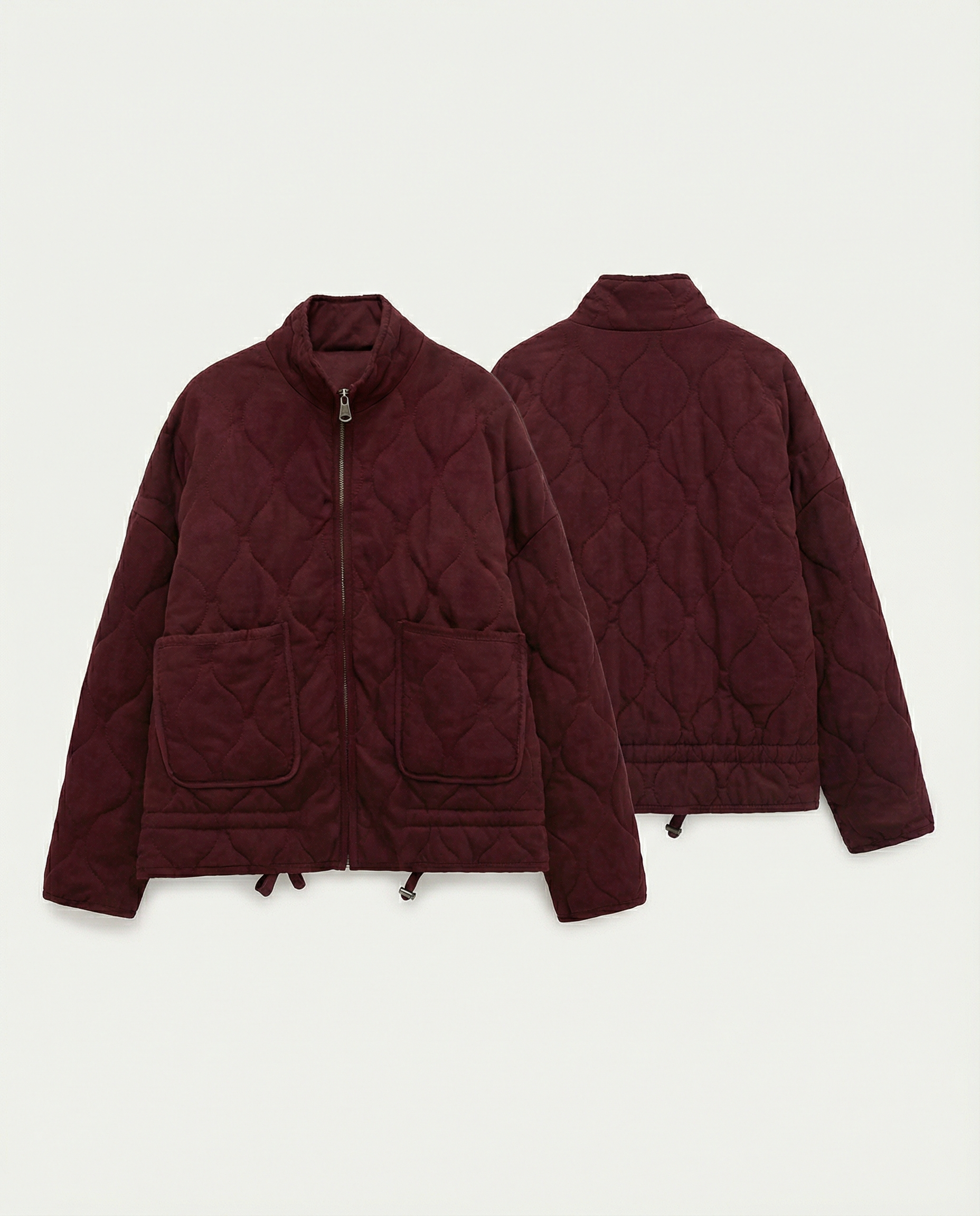 LYON – High Collar Quilted Jacket – 284