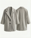 ZURICH – Chain Detail Wool Coat – 226