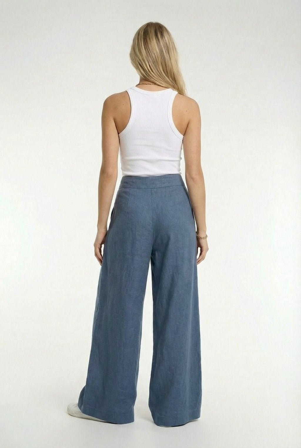 VALENCIA – Linen Wide-Leg Pants – 2109