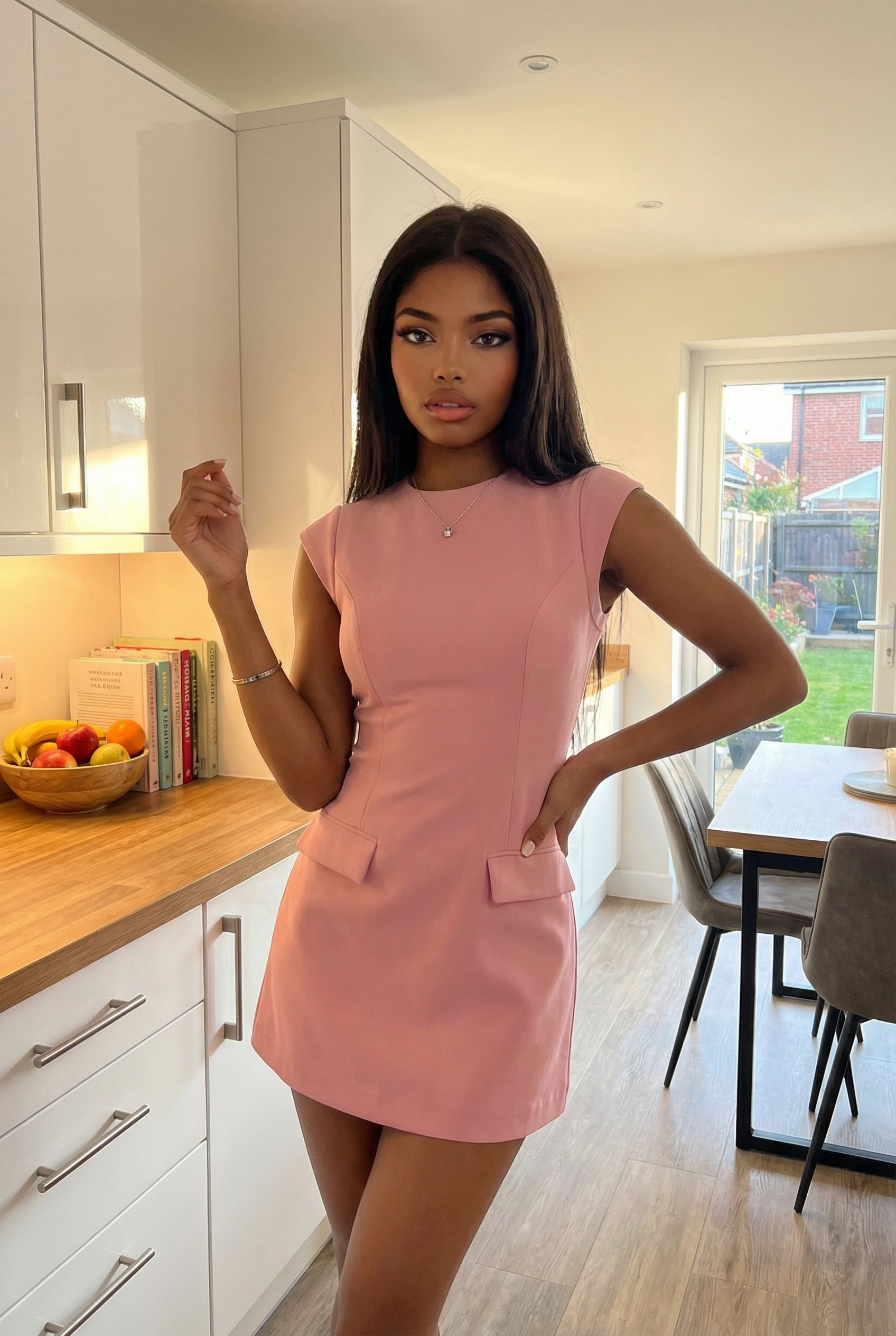 SEVILLE – Sleeveless Mini Dress – 0731