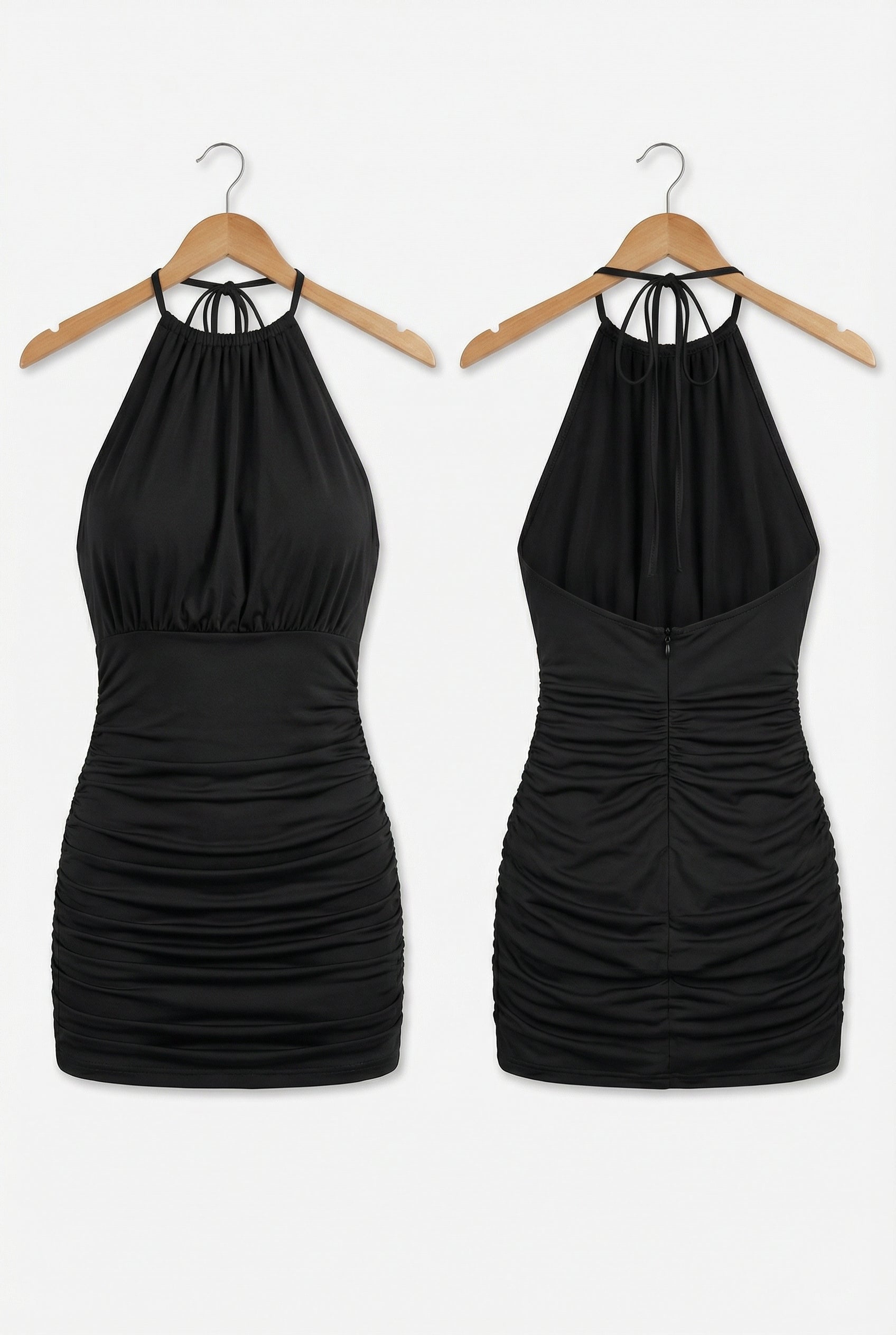 MYKONOS – Halter Bodycon Mini Dress – 4827