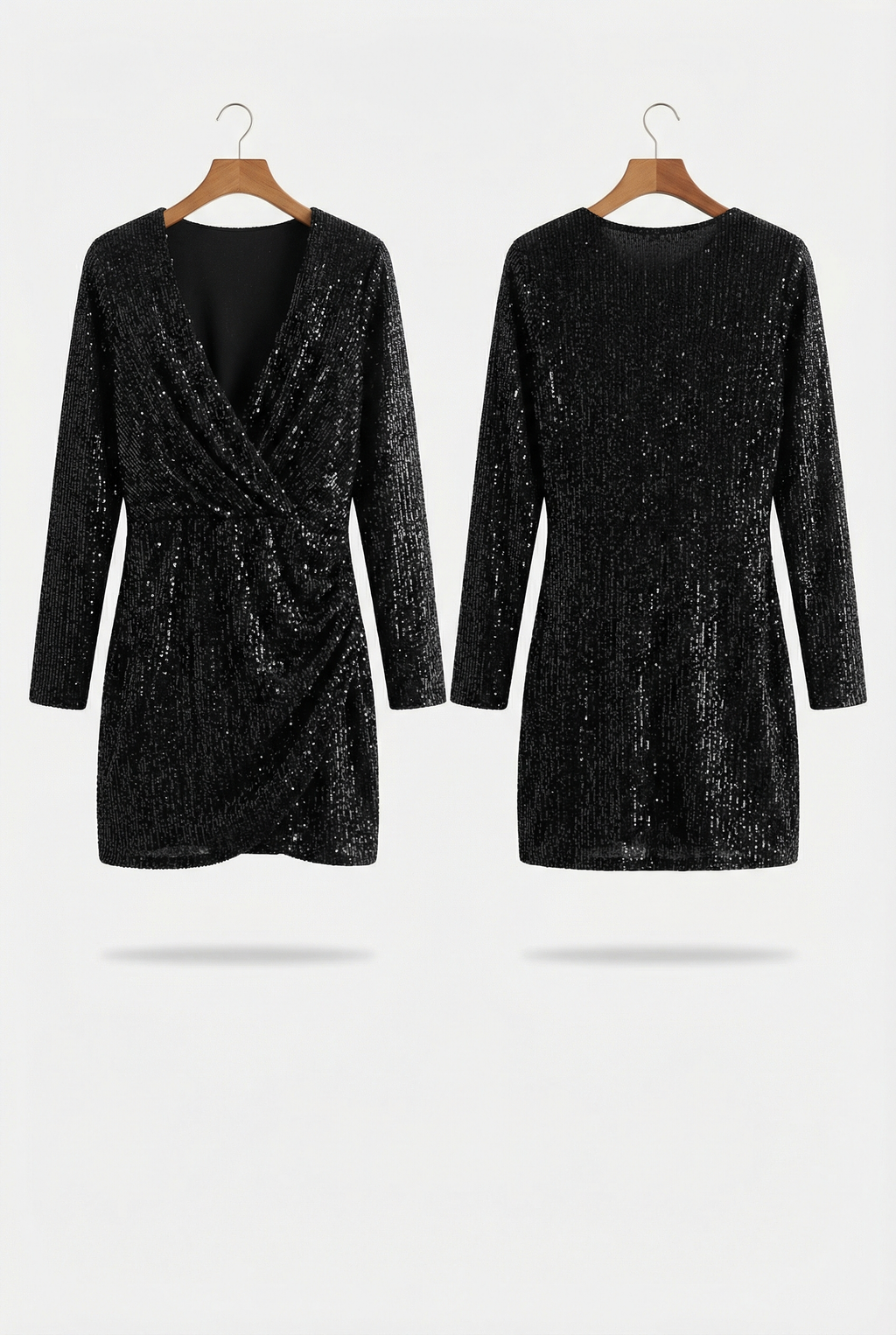 CANNES – Sequin Mesh Bodycon Dress – 3742