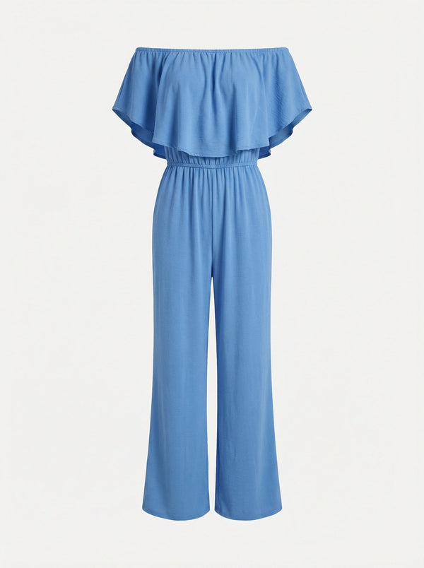 NAPLES – Pocket Wide-Leg Jumpsuit – 0161