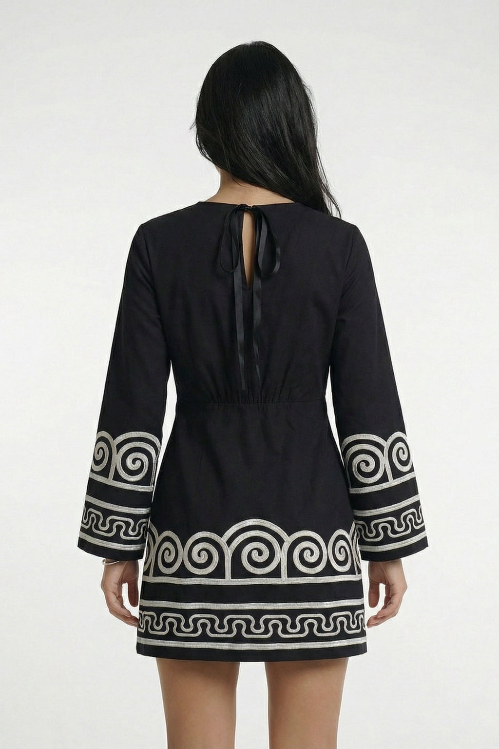 CAGLIARI – Embroidered Mini Dress – 1525