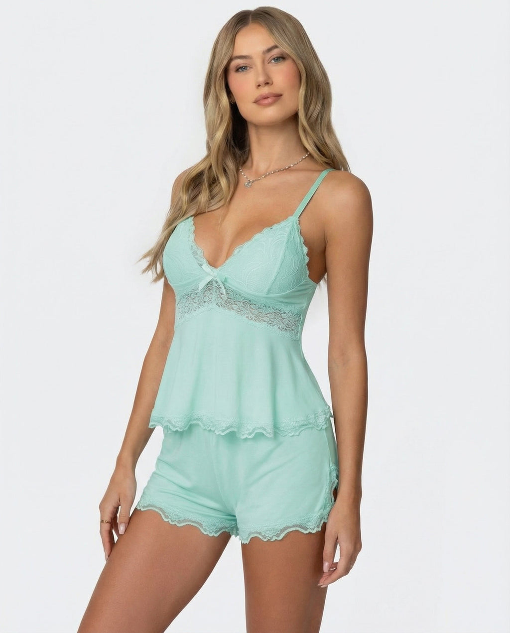 Midnight Kiss Lace Set